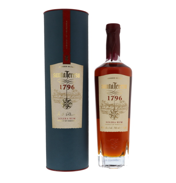 Santa Teresa 1796 Antiguo de Solera 0,7 Liter 40%vol. Santa Teresa 1796 Antiguo de Solera 0,7 Liter 40%vol.