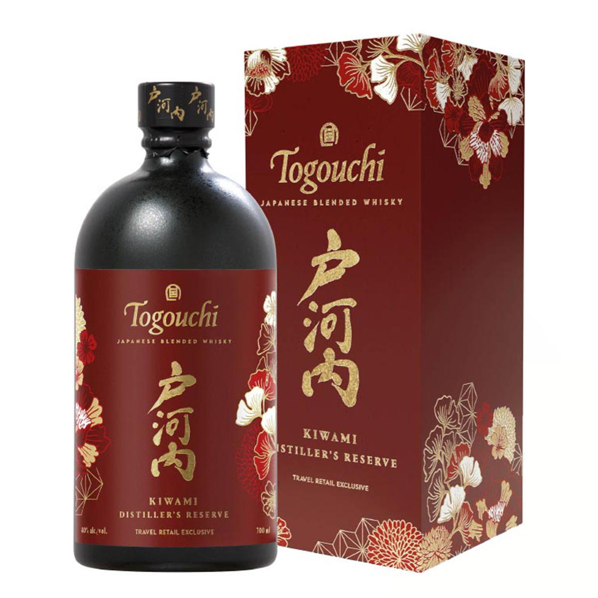 Togouchi Kiwami Distiller's Reserve  40%vol. 0,7 Liter