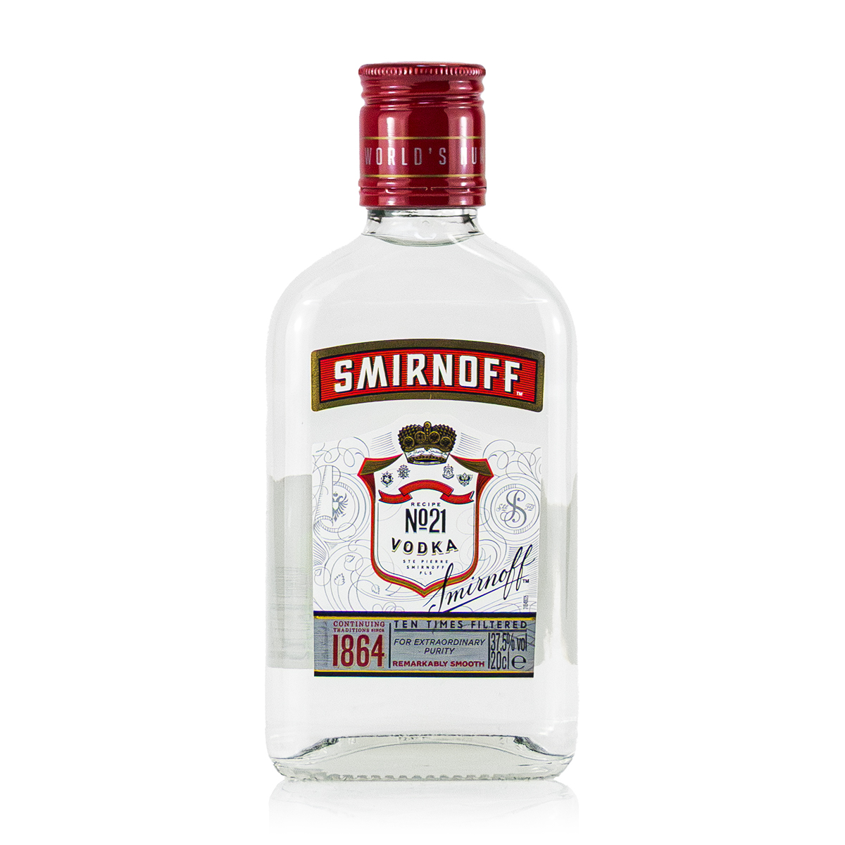Smirnoff Red Label 0,2 Liter 37.5%vol.