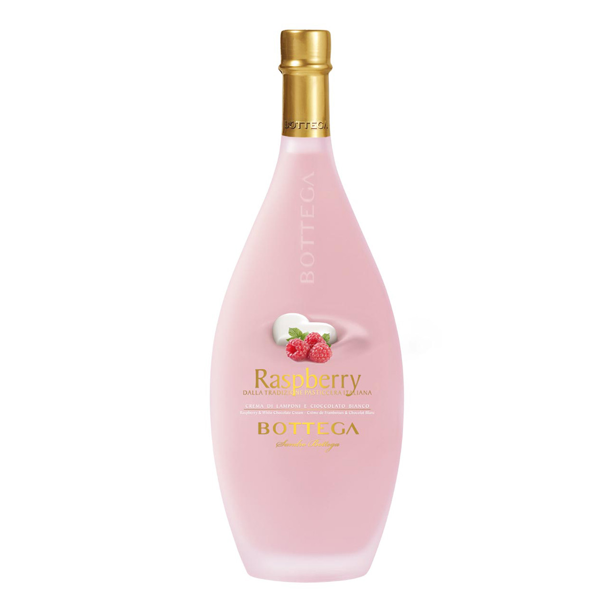Bottega Raspberry Liqueur mit Grappa 15%. 0,5Liter