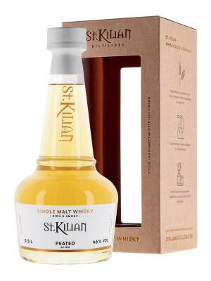 St. Kilian Peated Bavarian Single Malt Whisky 46%vol. 0.5Liter St. Kilian Peated Bavarian Single Malt Whisky 46%vol. 0.5Liter