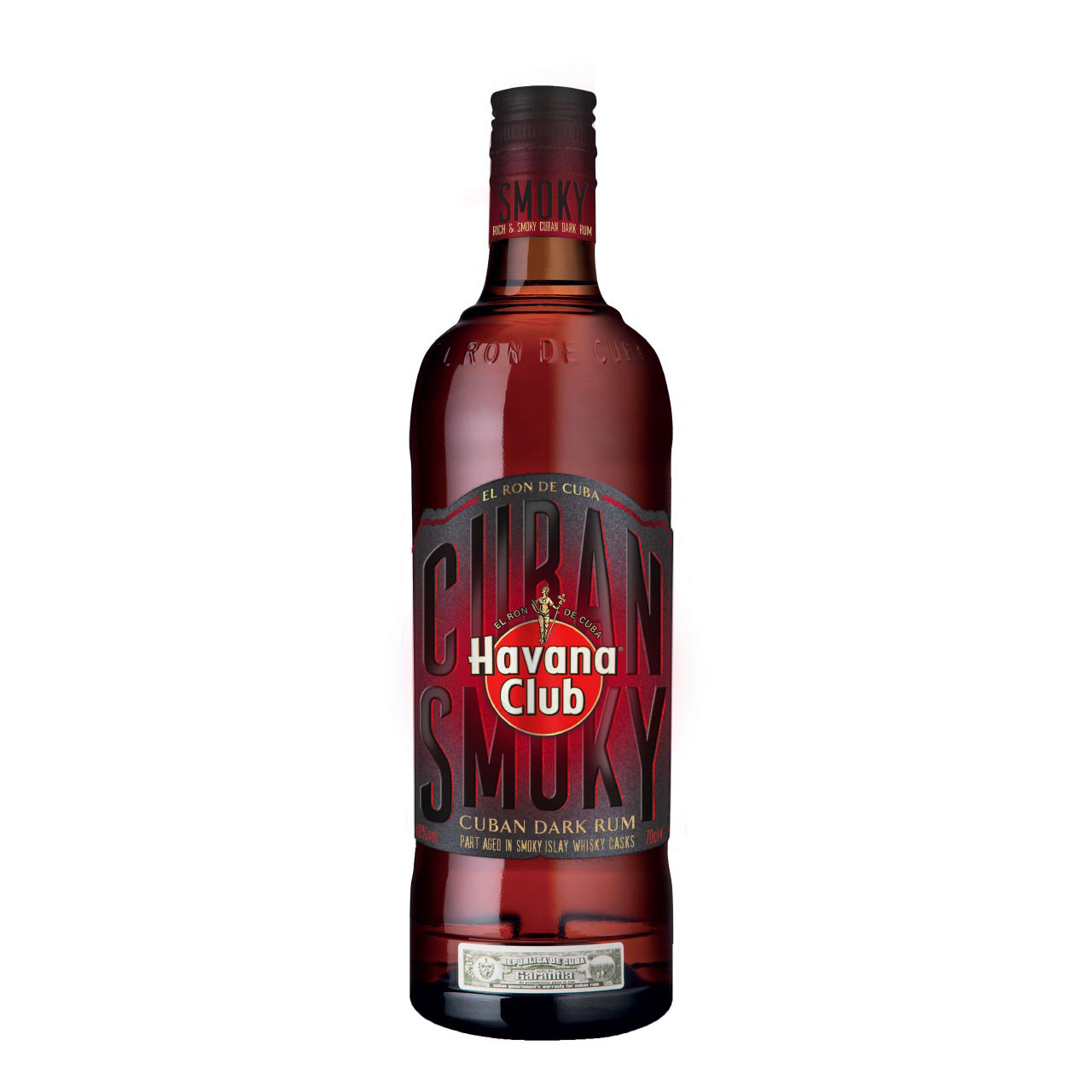 Havana Club Rum Cuban Smoky 1 Liter 40%vol.