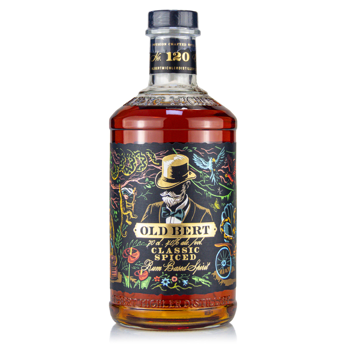 Michlers Old Bert Classic Spiced 40%vol. 0,7 Liter