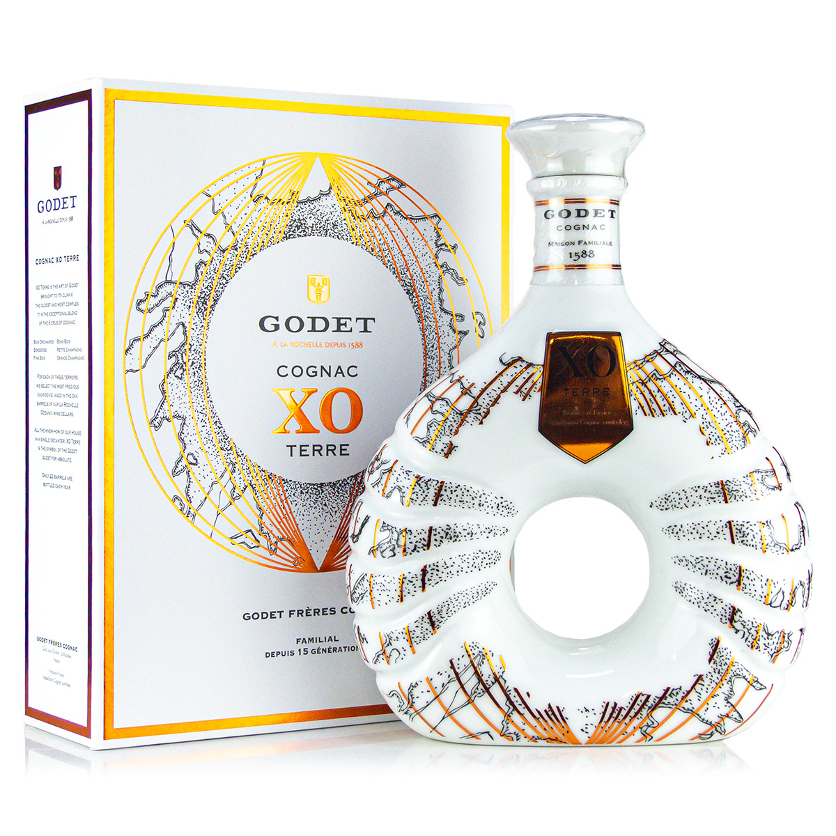 Godet XO Terre 0,7 Liter 40%vol.