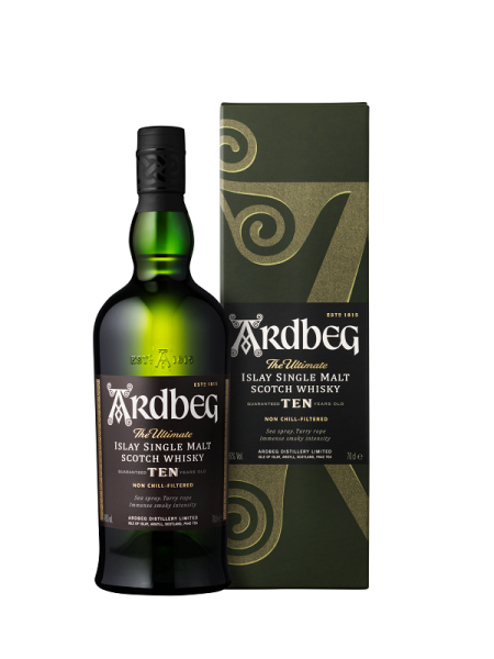 Ardbeg Ten 10 years 0,7 liter 46% vol. Ardbeg Ten 10 years 0,7 liter 46% vol.