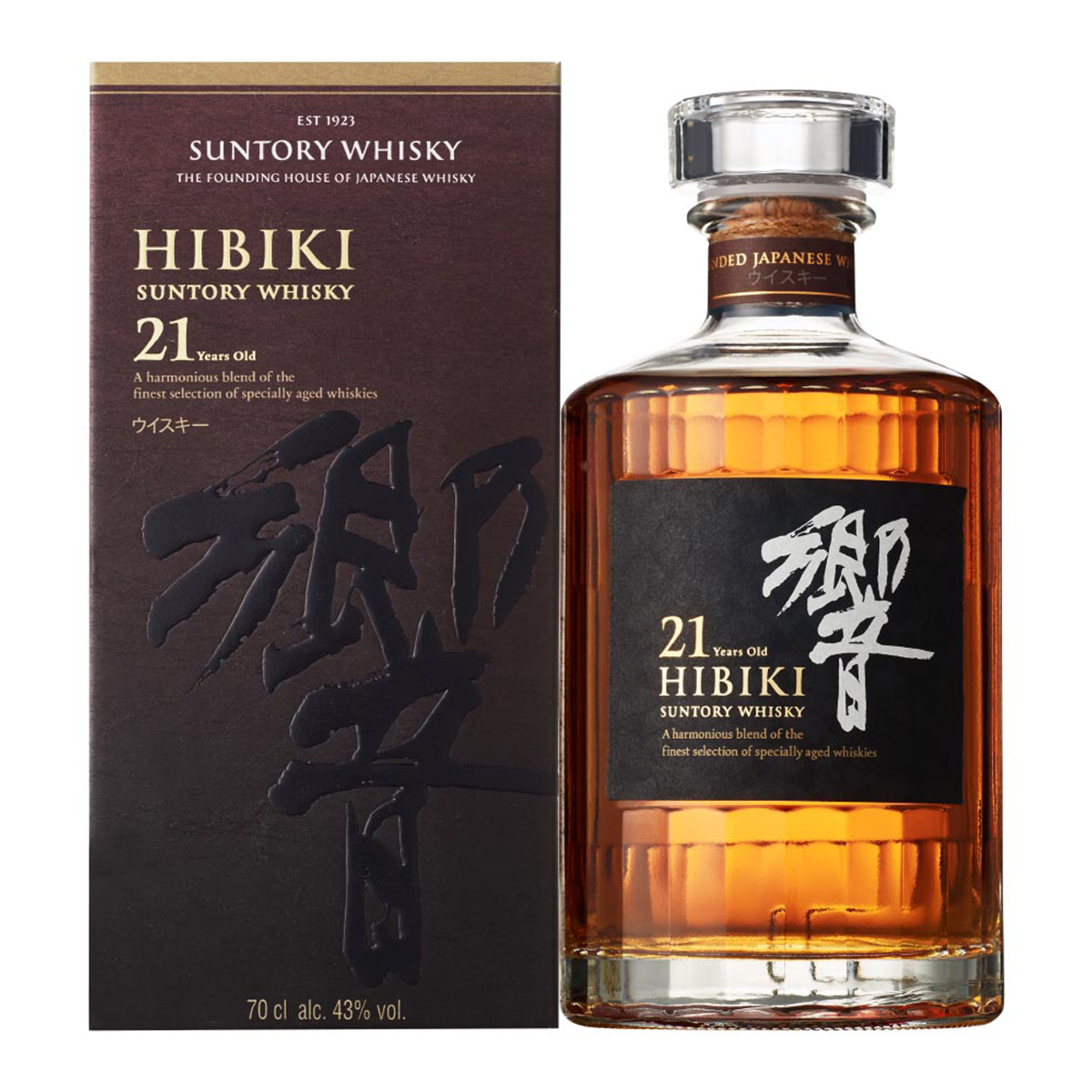 Hibiki 21 Jahre  43%vol. 0,7 Liter