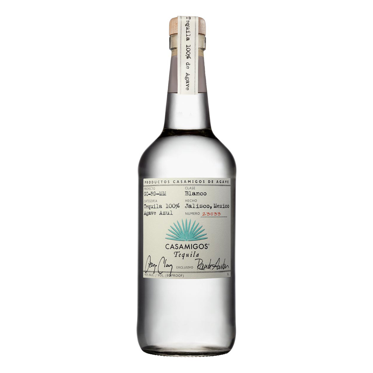 Casamigos Blanco Tequila 40%vol. 1 Liter