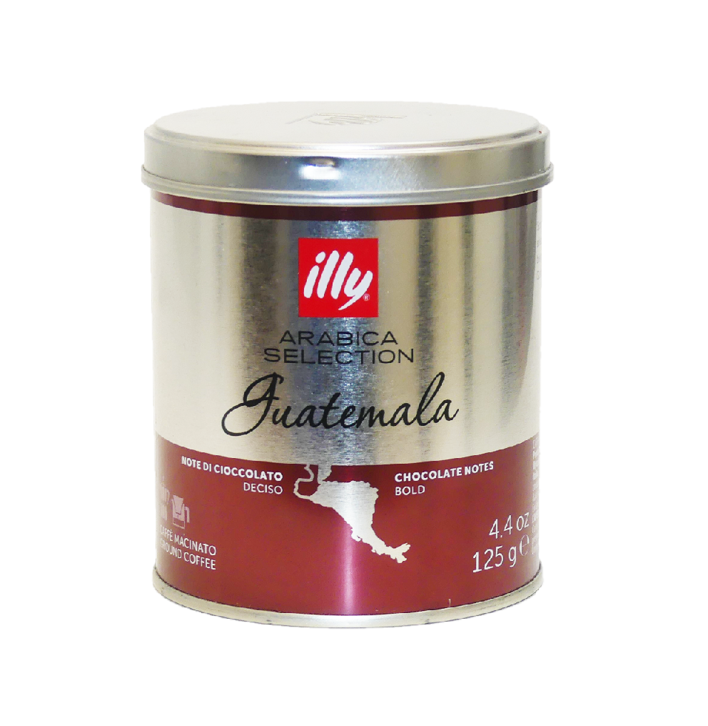 Illy Monoarabica Coffee ground from Guatemala 125g Illy Monoarabica Coffee ground from Guatemala 125g