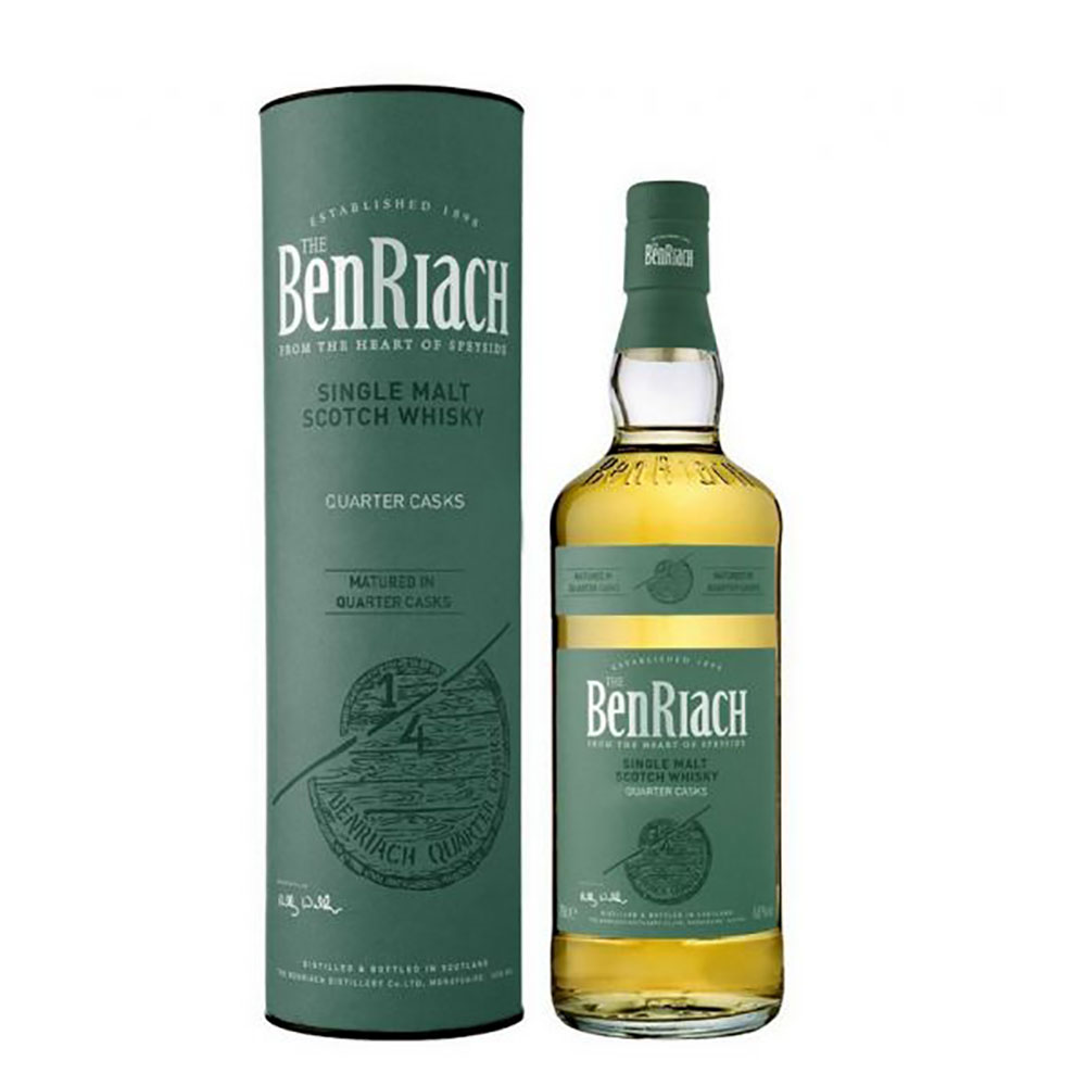 BenRiach Quarter Cask Classic 0.7 liters 46% vol. BenRiach Quarter Cask Classic 0.7 liters 46% vol.