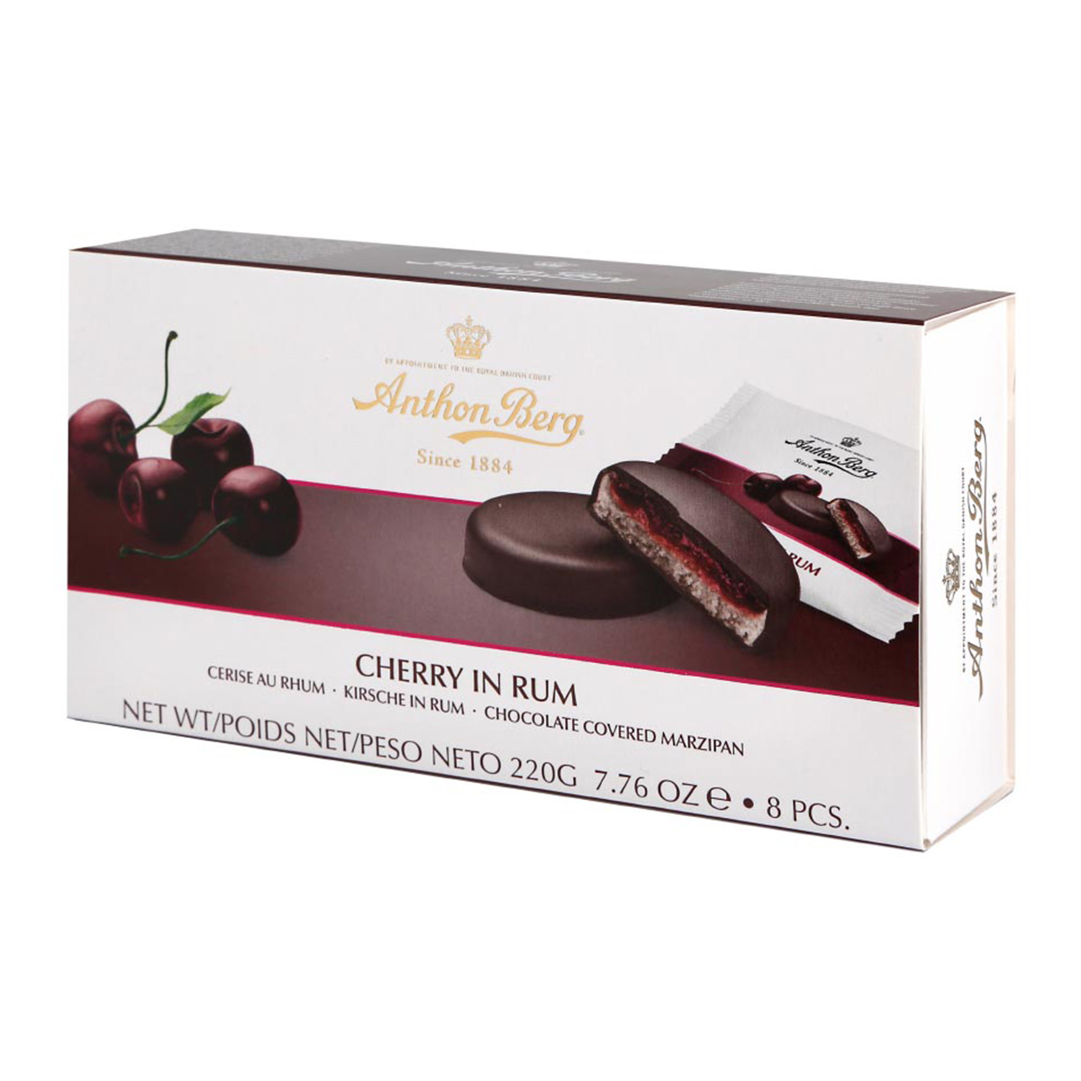 Anthon Berg Cherry in Rum 220g