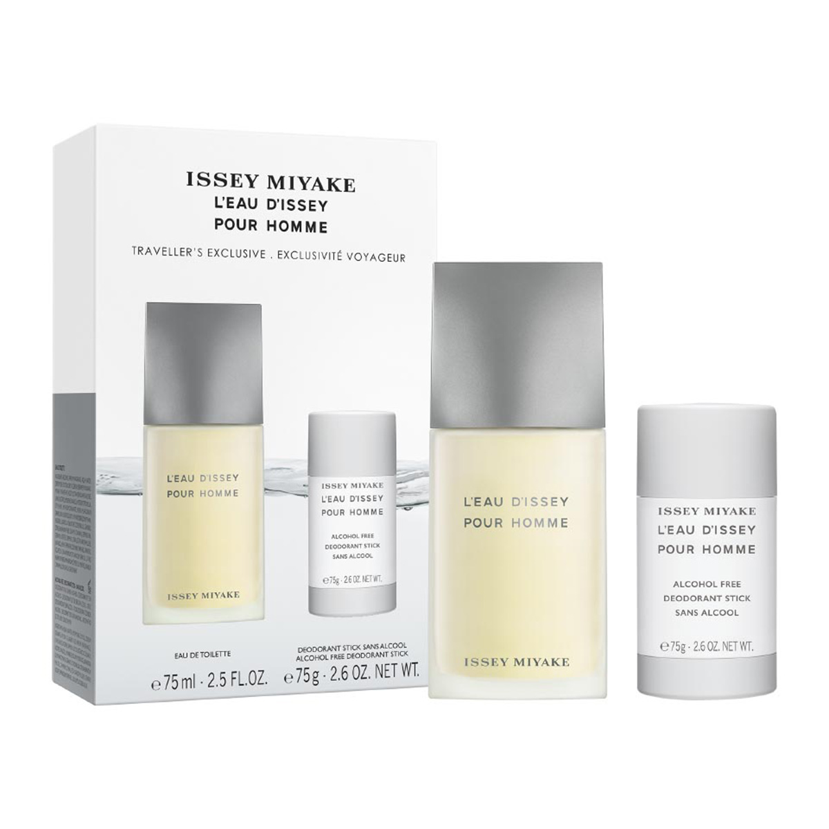 Issey Miyake L'Eau D'issey Homme Eau de Toilette 75ml + 75g Deostick