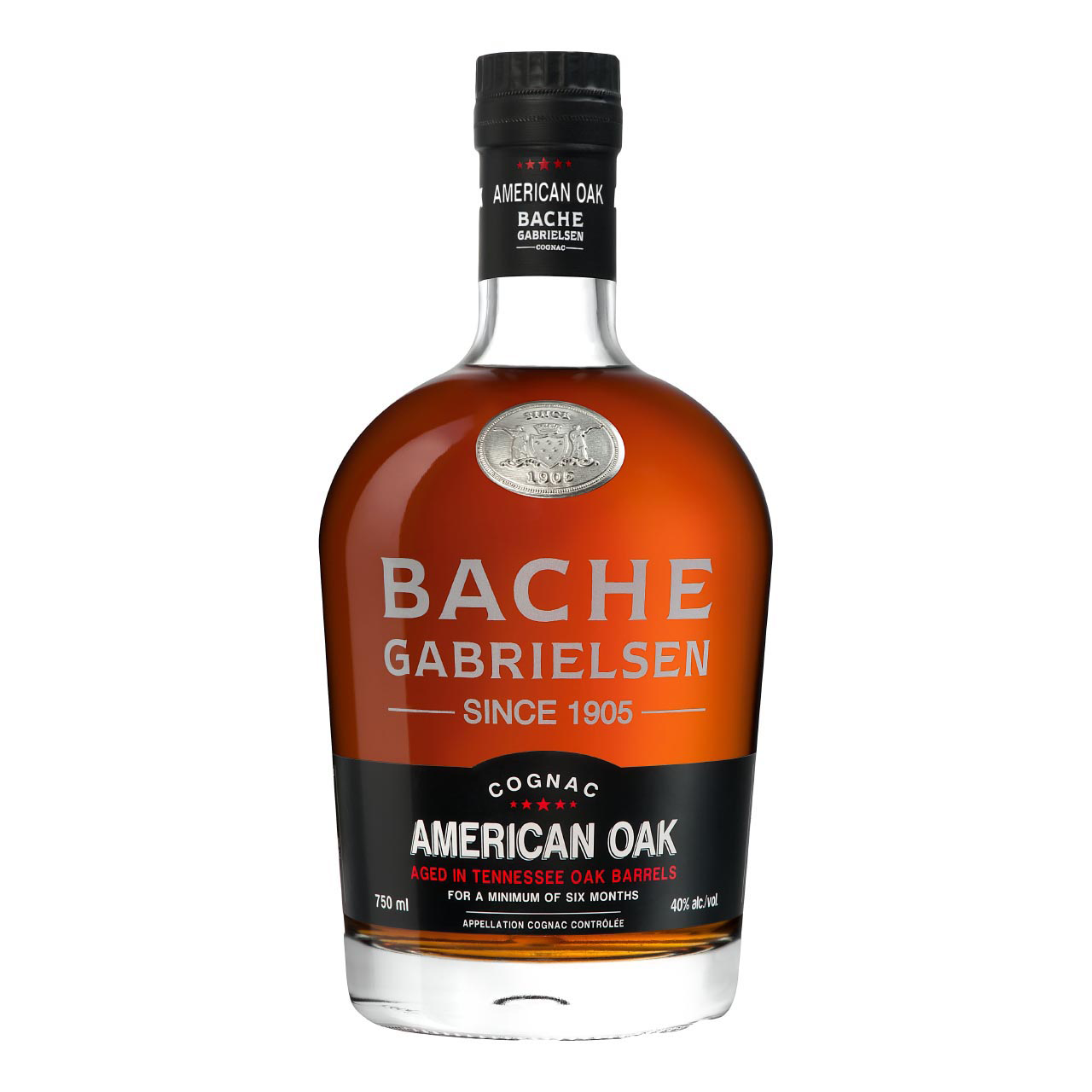 Bache Gabrielsen American Oak Cognac 1 Liter 40%vol. Bache Gabrielsen American Oak Cognac 1 Liter 40%vol.