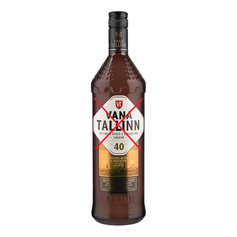 Special item: Vana Tallinn Liqueur 40%vol. 1Liter