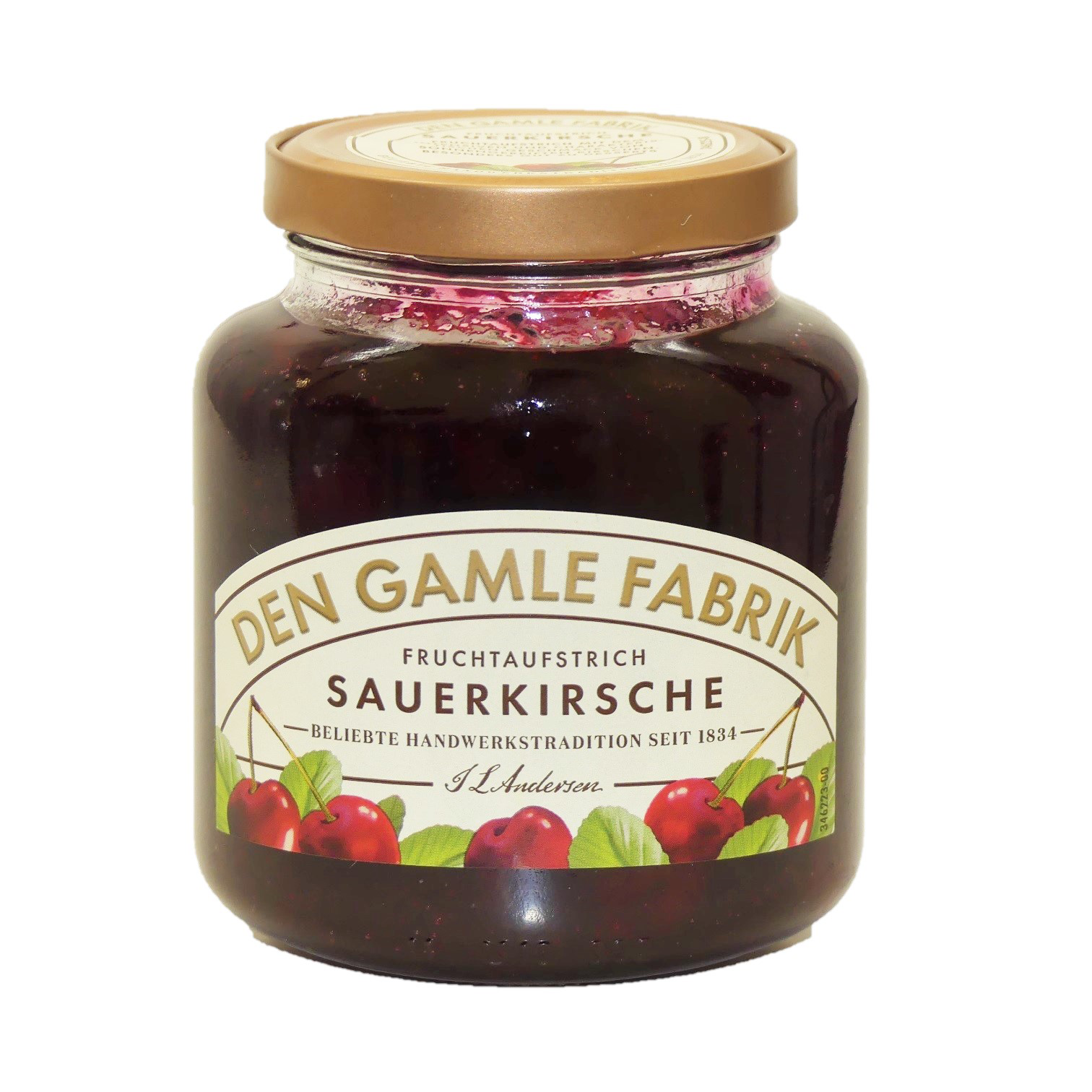 DEN GAMLE FABRIK sour cherry fruit spread 380g