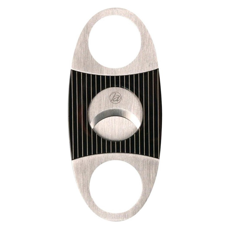 Cigar cutter chrome7black satin/gun/strips 22mm cut Cigar cutter chrome7black satin/gun/strips 22mm cut