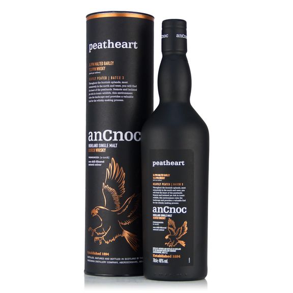 AnCnoc Peatheart Single Malt 46%vol. 0,7 Liter