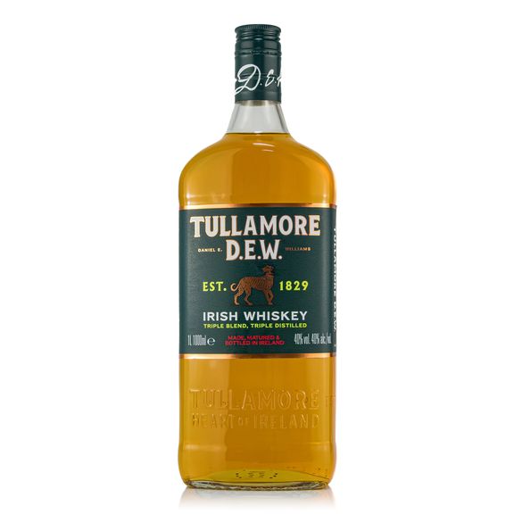 Tullamore Dew Irish Whiskey 1 Liter 40%vol.