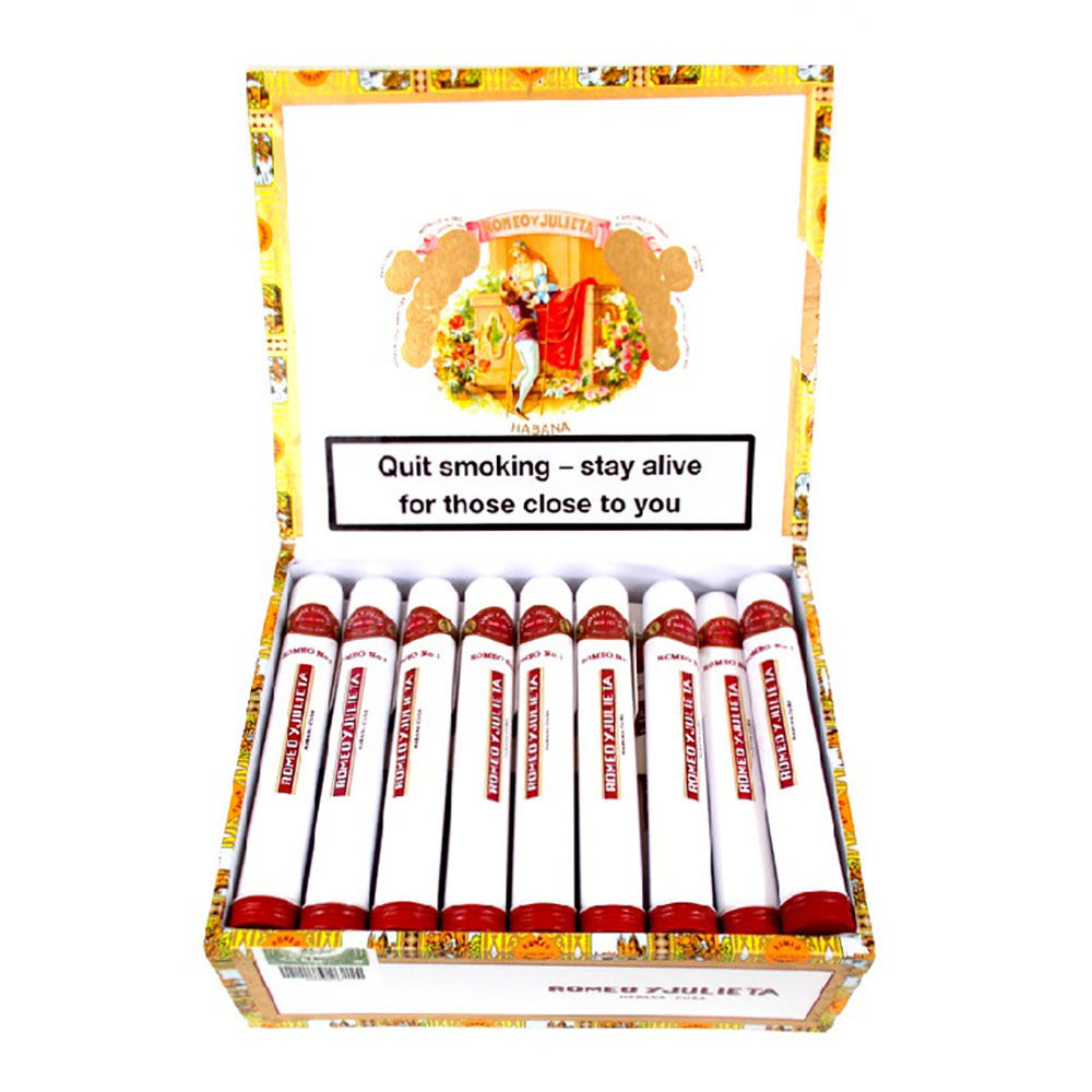Romeo y Julieta No.1 Tubos 25er Romeo y Julieta No.1 Tubos 25er