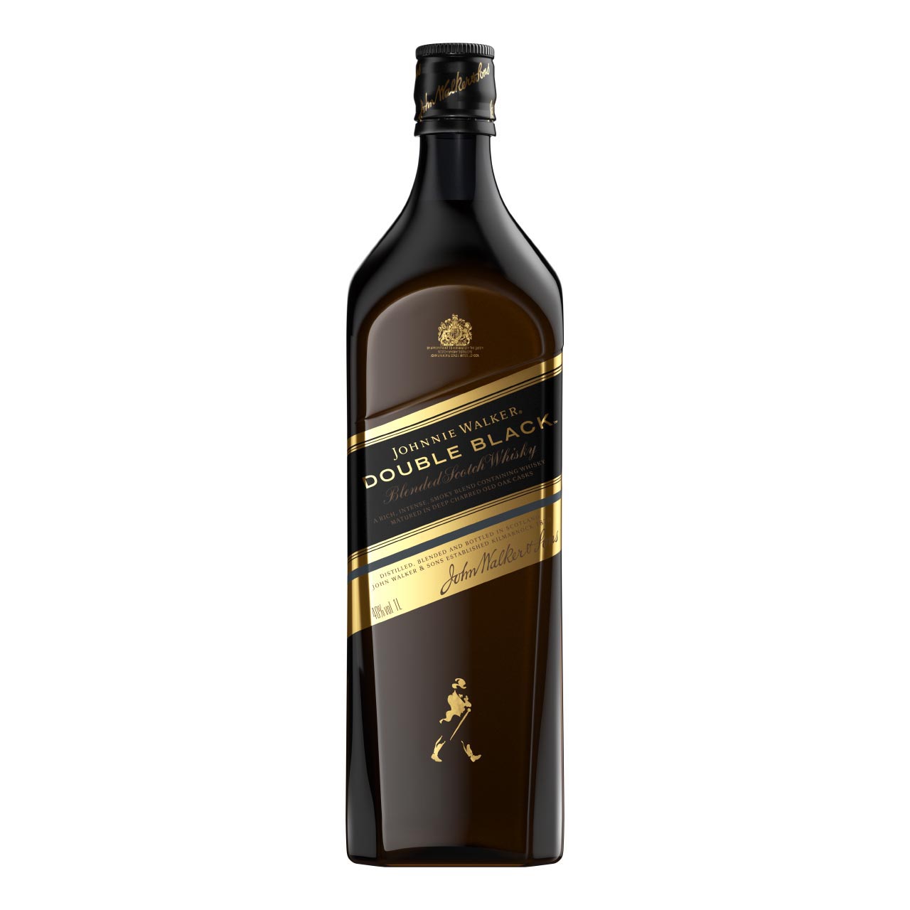 Johnnie Walker Double Black Label Travel Retrail 1 Liter 40%vol.