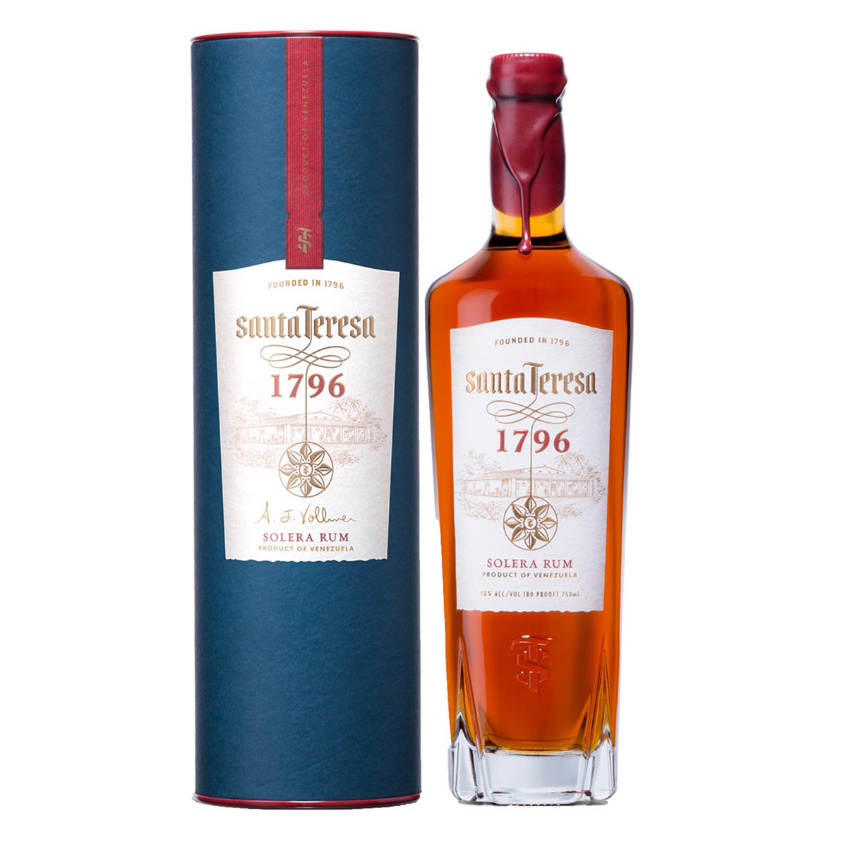 Santa Teresa 1796 Antiguo de Solera 40%vol. 1 Liter