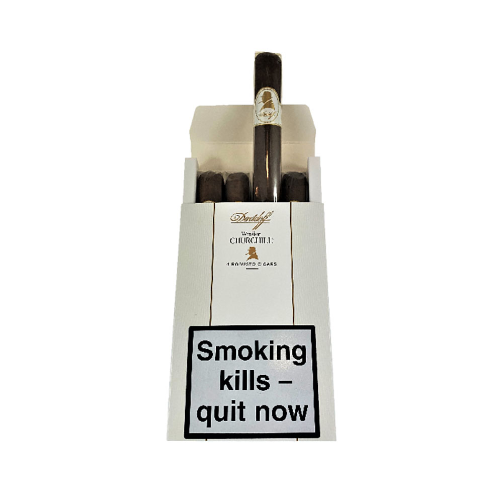 Davidoff Winston Churchill Robusto 4 pcs Davidoff Winston Churchill Robusto 4 pcs