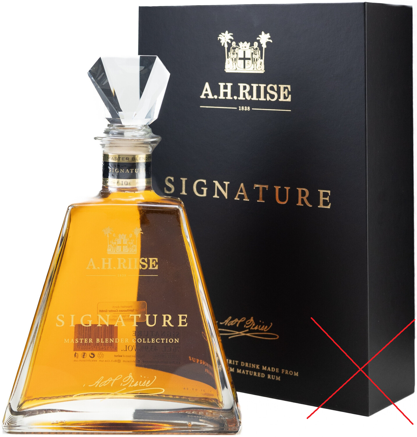 A.H. Riise Signature 43,9%vol. 0,7 Liter