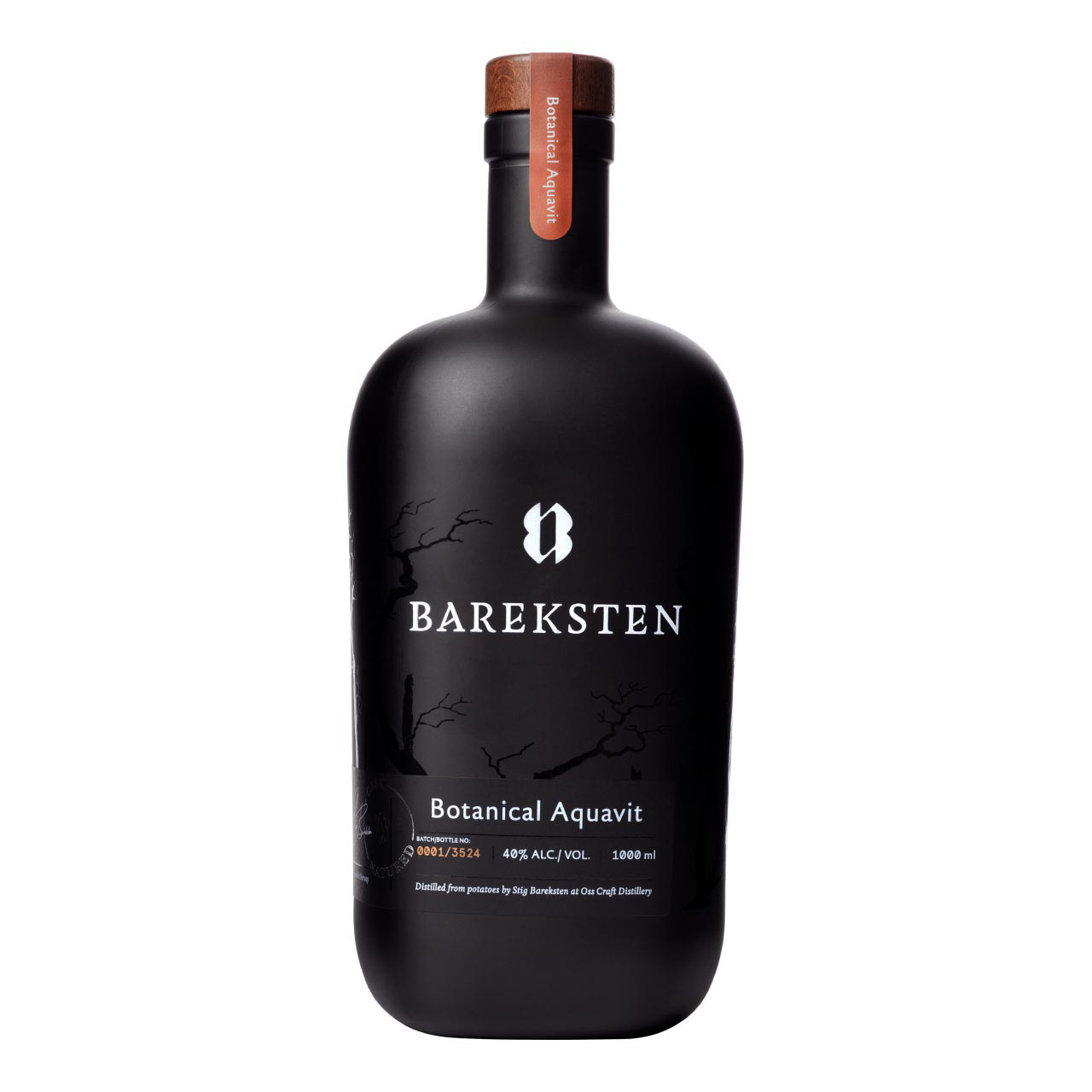 Bareksten Aquavit 1 Liter 40%vol. Bareksten Aquavit 1 Liter 40%vol.