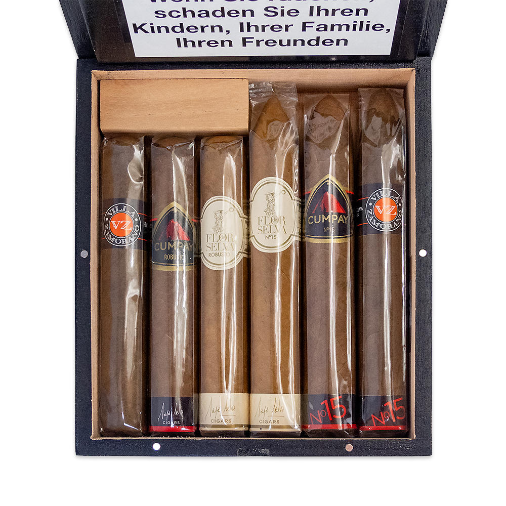 Maya Selva Cigars Indispensable Sampler 6pcs Maya Selva Cigars Indispensable Sampler 6pcs