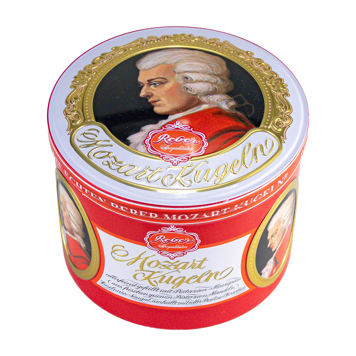 Reber Mozartkugeln 15er in Can 300g