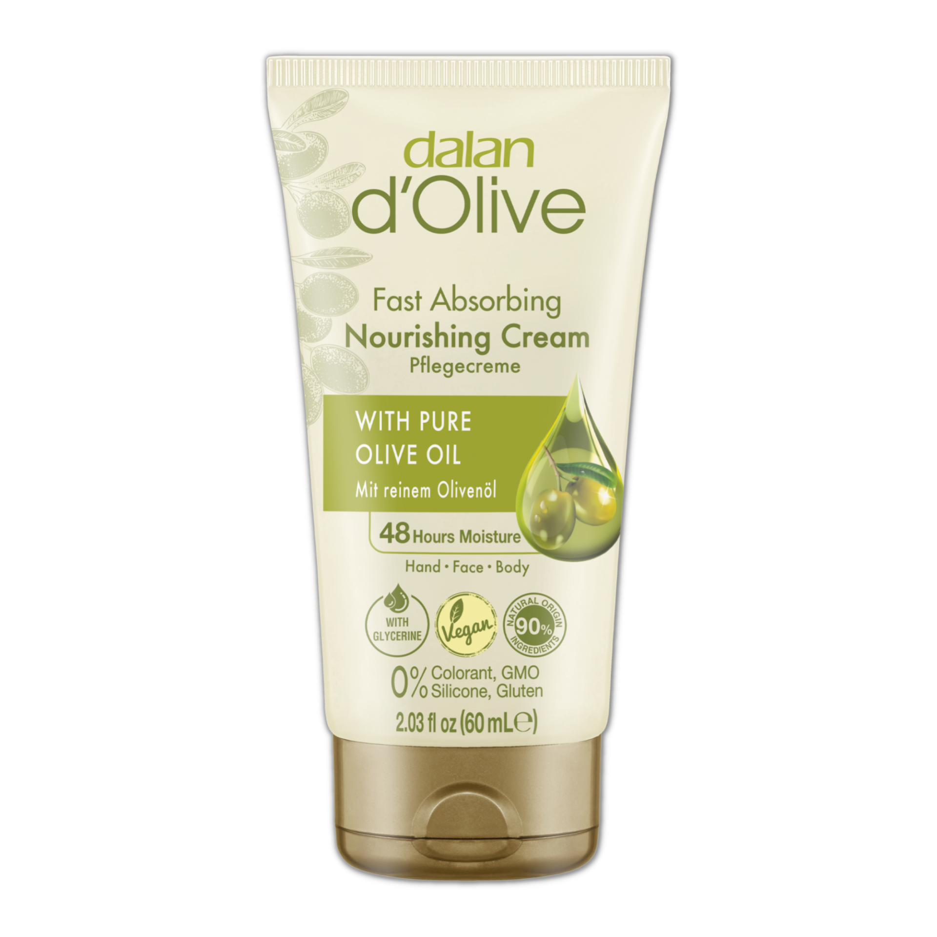 Dalan d Olive Hand & Body Cream 60ml Dalan d Olive Hand & Body Cream 60ml