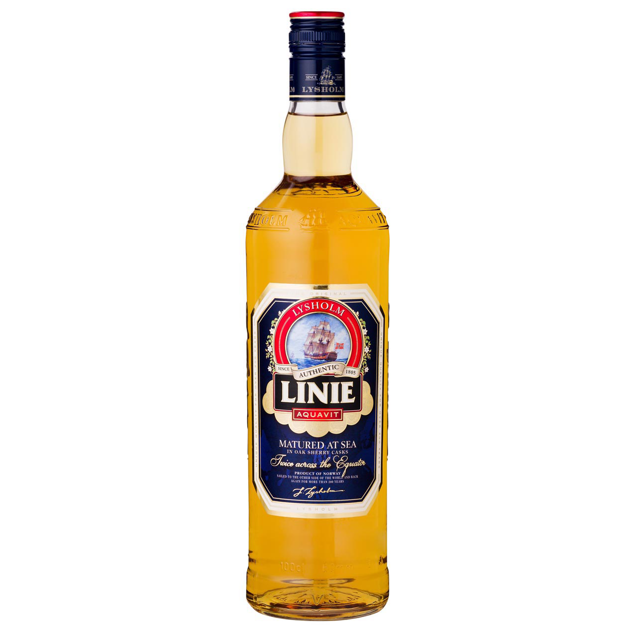 Lysholm Linie Aquavit 1 Liter 41,5%vol. Lysholm Linie Aquavit 1 Liter 41,5%vol.
