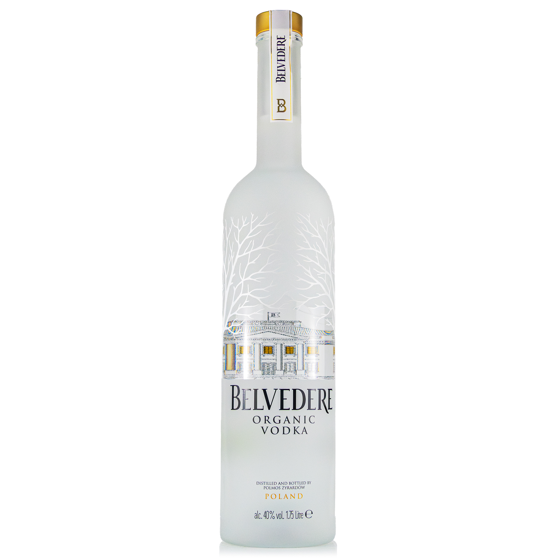 Belvedere Vodka Organic 40%vol. 1,75Liter +Beleuchtung