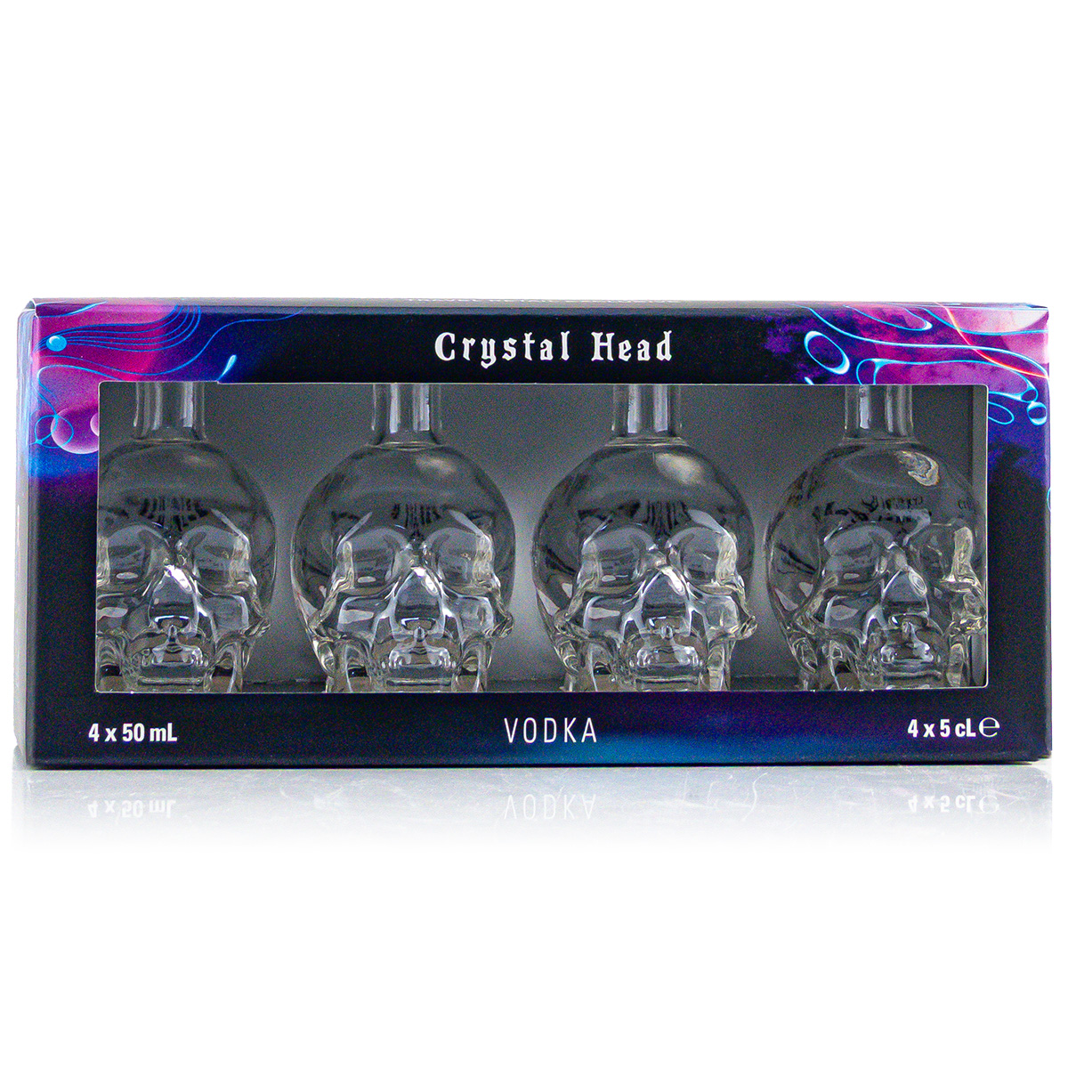 Crystal Head Vodka Miniatur 4x 0,05 Liter 40%vol.