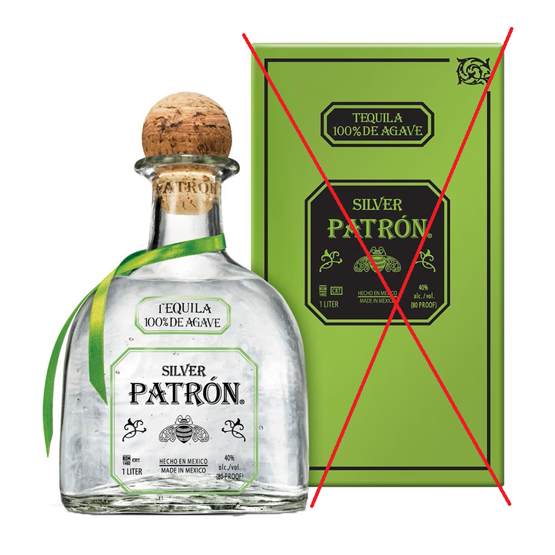 Patron Tequila Silver 1 Liter 40%vol.