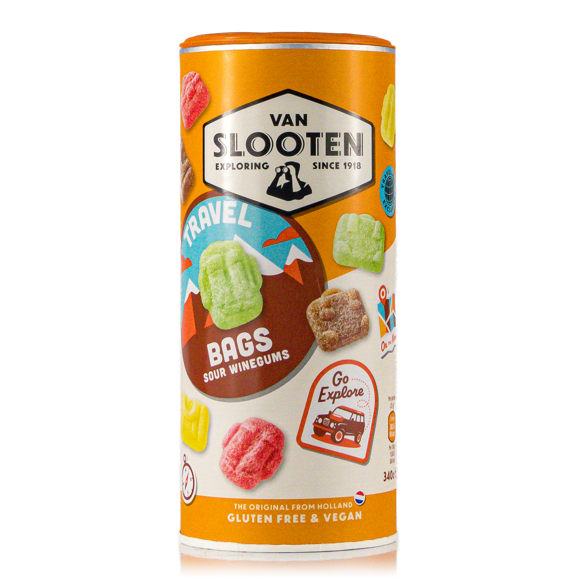 Van Slooten Vegan and Gluten Free - with Lemonade flavours 340g