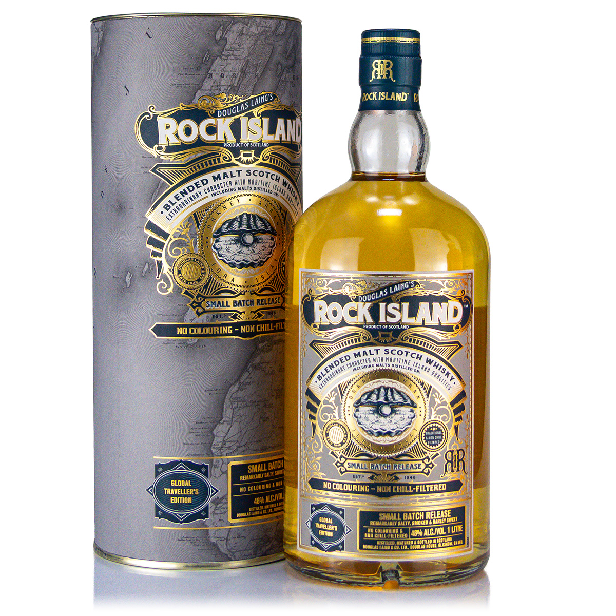 Douglas Laing Rock Island Blended Malt 48%vol. 1 Liter
