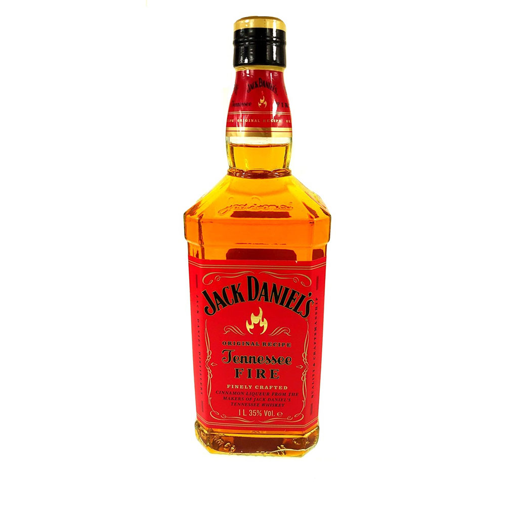 Jack Daniels Tennessee Fire 1 Liter 35%vol. Jack Daniels Tennessee Fire 1 Liter 35%vol.