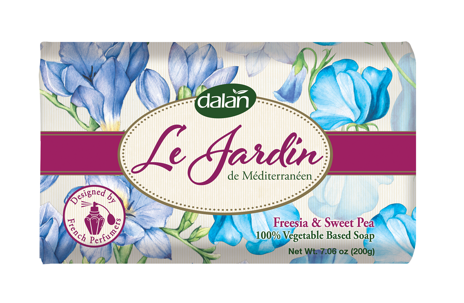 Kopie von Dalan - Le Jardin - Seife Freesia&Sweet Pea  200g Kopie von Dalan - Le Jardin - Seife Freesia&Sweet Pea  200g