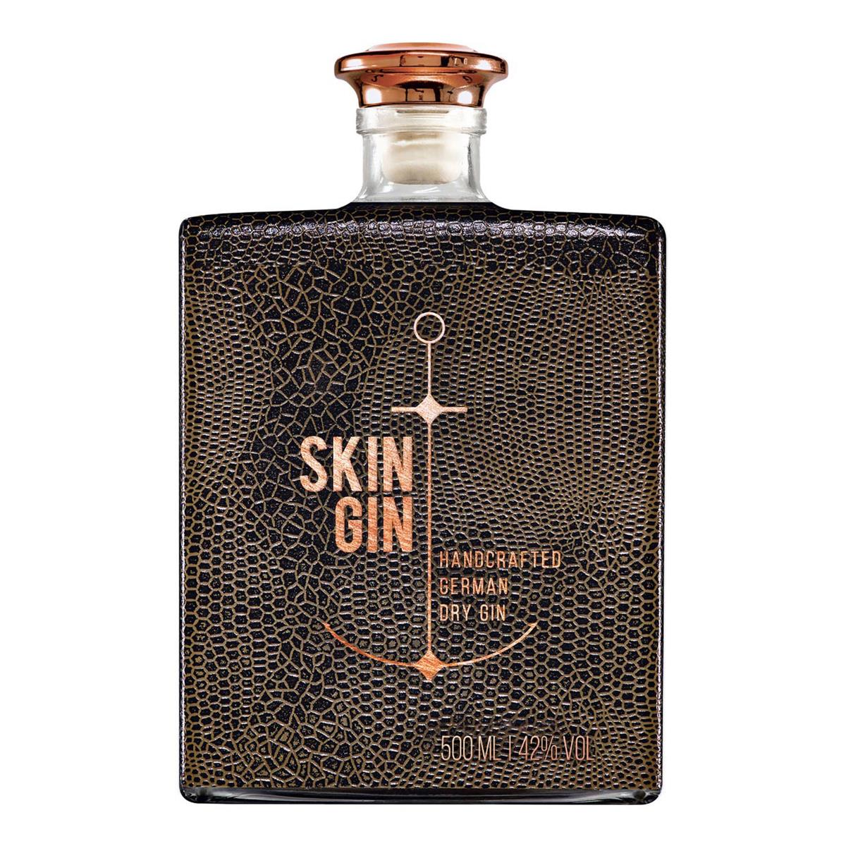 Skin Gin Reptile Brown Edition 0,5 Liter 42%vol. Skin Gin Reptile Brown Edition 0,5 Liter 42%vol.