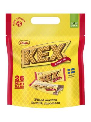 Cloetta KEX Bars 338g – Classic Swedish wafer bars in milk chocolate