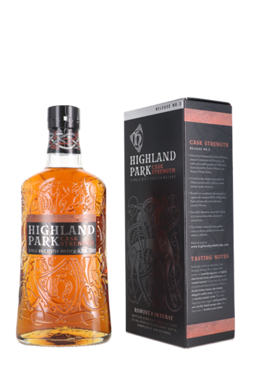 Highland Park Cask Strength Release No.3 Robust&Intense 0,7Liter 64,1%vol.