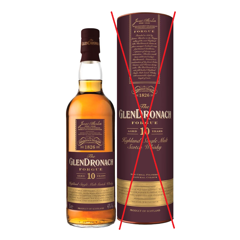 Glendronach 10 Years Forgue 1 liter 43% vol.