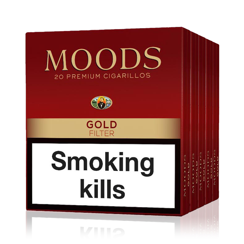 Dannemann Moods Gold Filter 5x 20er cube
