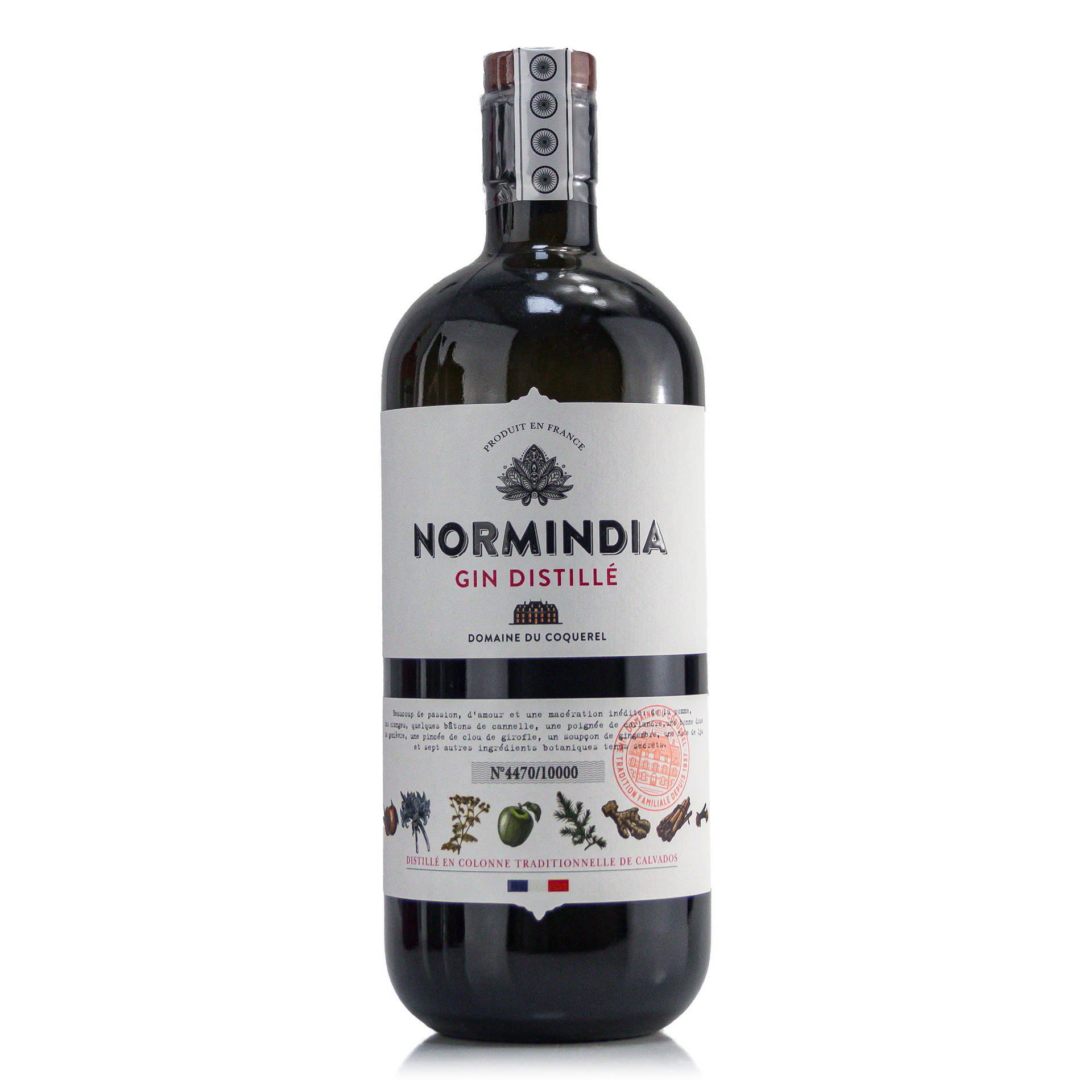 Normindia Gin 41,4%vol. 0,7 Liter Normindia Gin 41,4%vol. 0,7 Liter