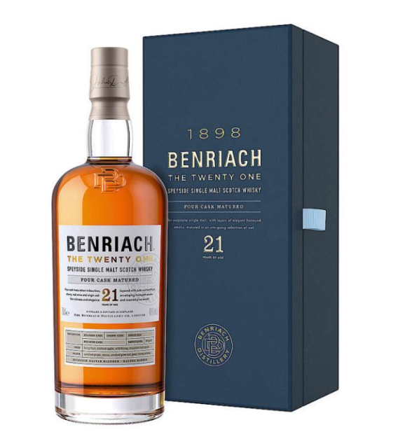 Benriach 21 Years (Edition 2020) 46%vol. 0,7 Liter