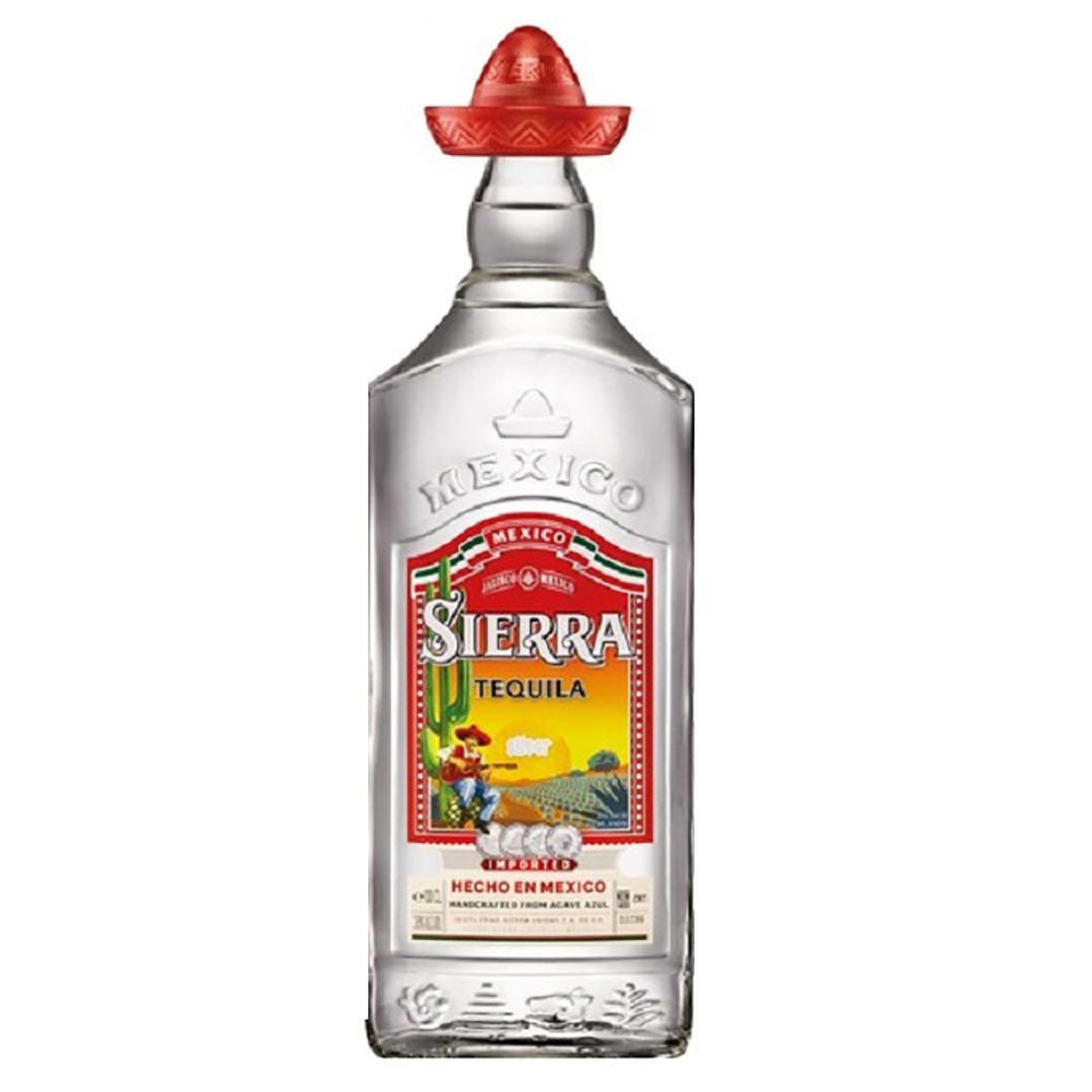 Sierra Tequila Silver 1 Liter 38%vol. Sierra Tequila Silver 1 Liter 38%vol.