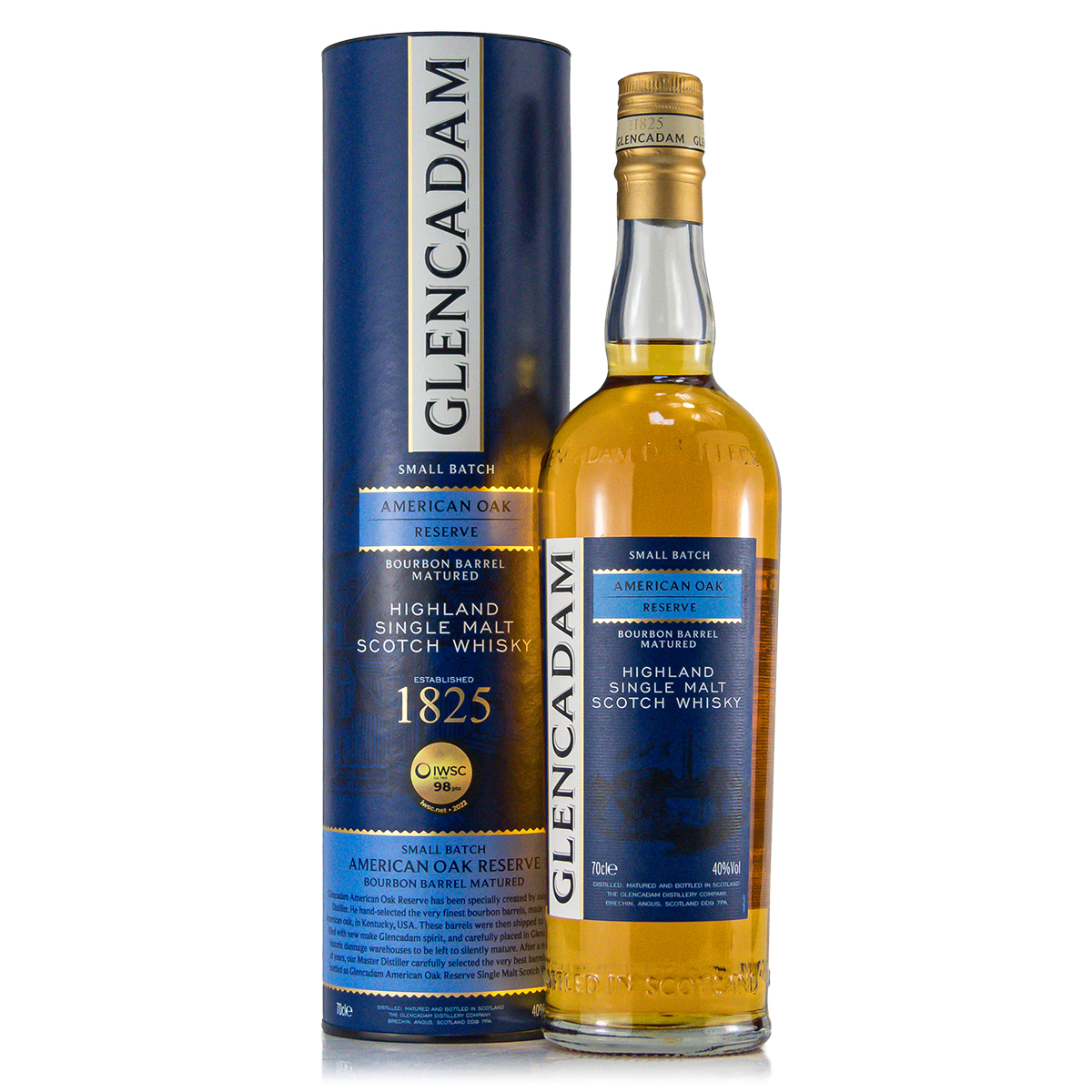 Glencadam American Oak Res. 40%vol 0,7 Liter