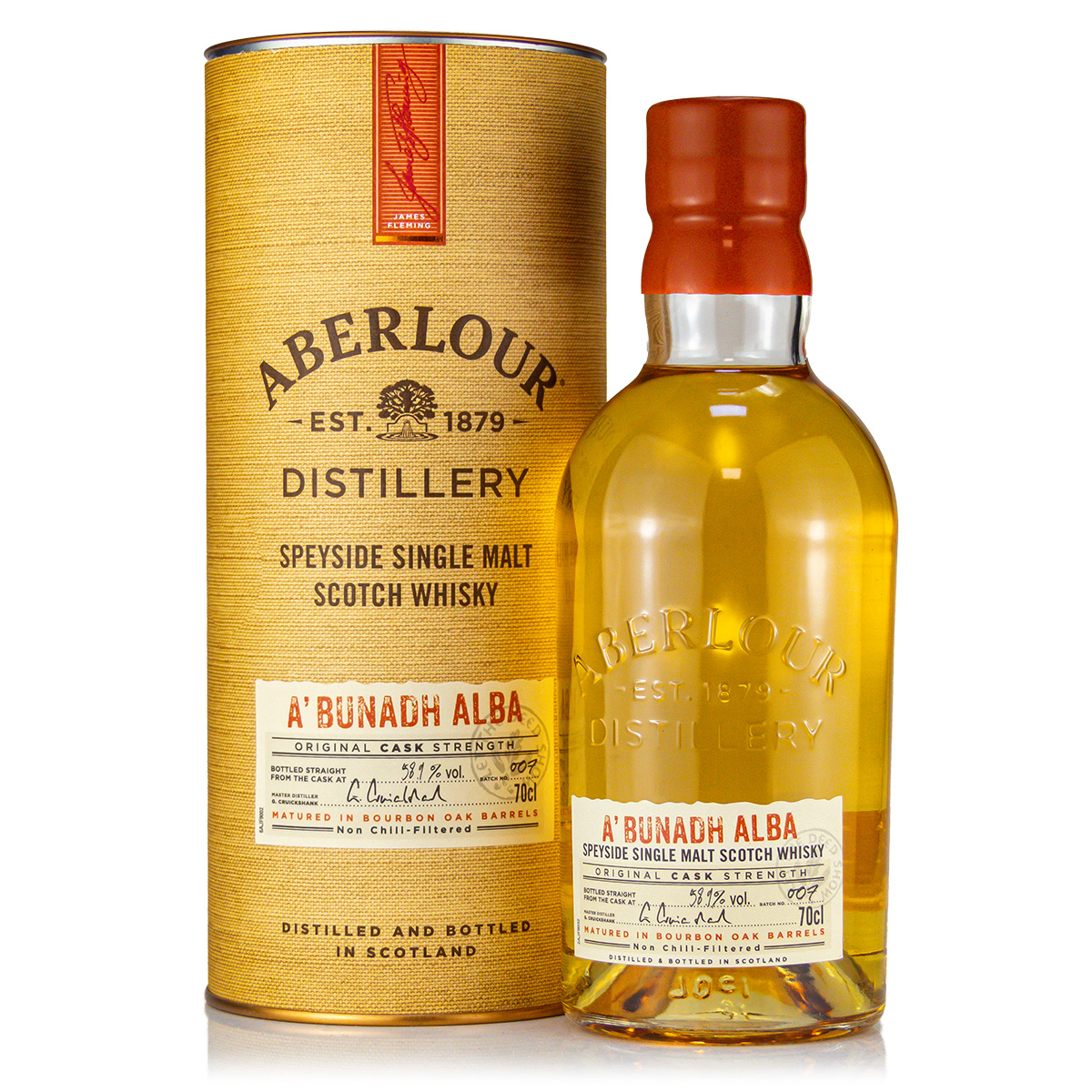 Aberlour A Bunadh Alba Batch 007 Single Malt Whisky 58,9%vol. 0,7 Liter