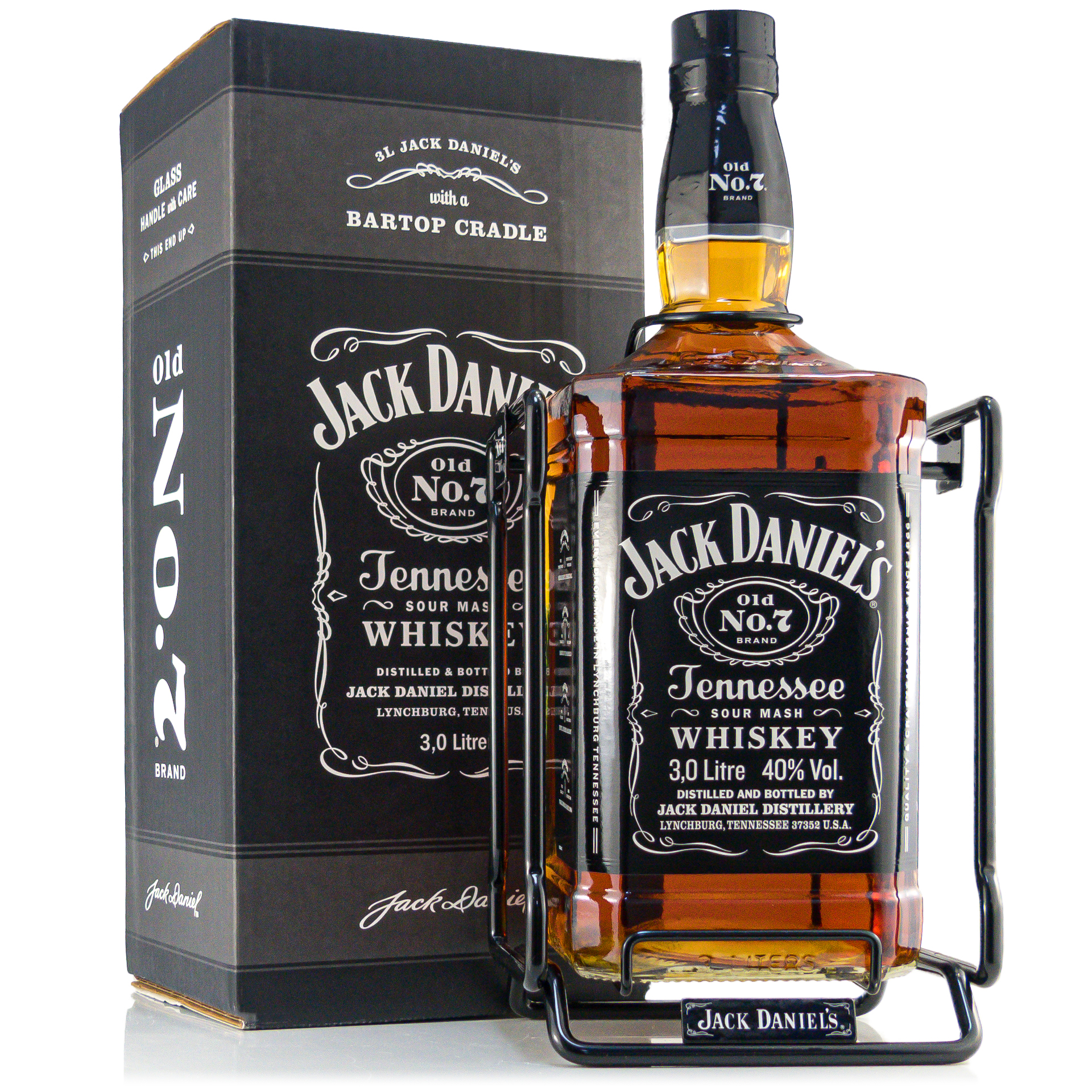 Jack Daniels 3 Liter mit Schaukel 40%vol. Jack Daniels 3 Liter mit Schaukel 40%vol.