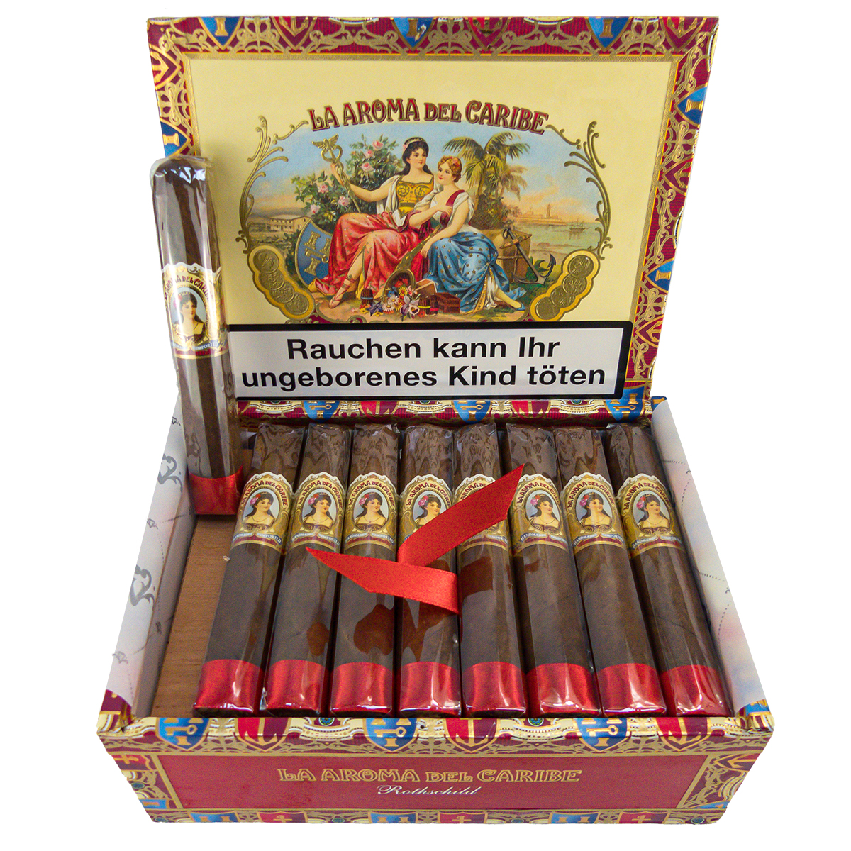 La Aroma del Caribe Base Rothschild Robusto 25 pcs